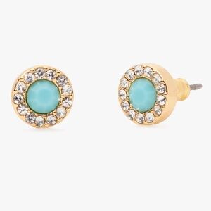 NWT Kate Spade You're A Gem Pave Halo Studs